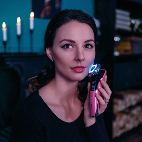 Dispozitiv cosmetic galvanic inSPORTline Hezu 24989 (7959)