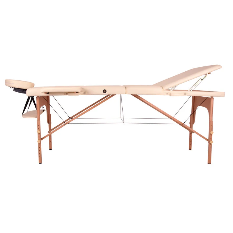 Массажный стол деревянный (макс. 250 кг) inSPORTline Japane 9408 beige (775) 3