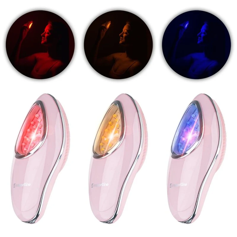 Perie de curatare faciala sonica cu LED inSPORTline Paulinne 23081 (5981) 4