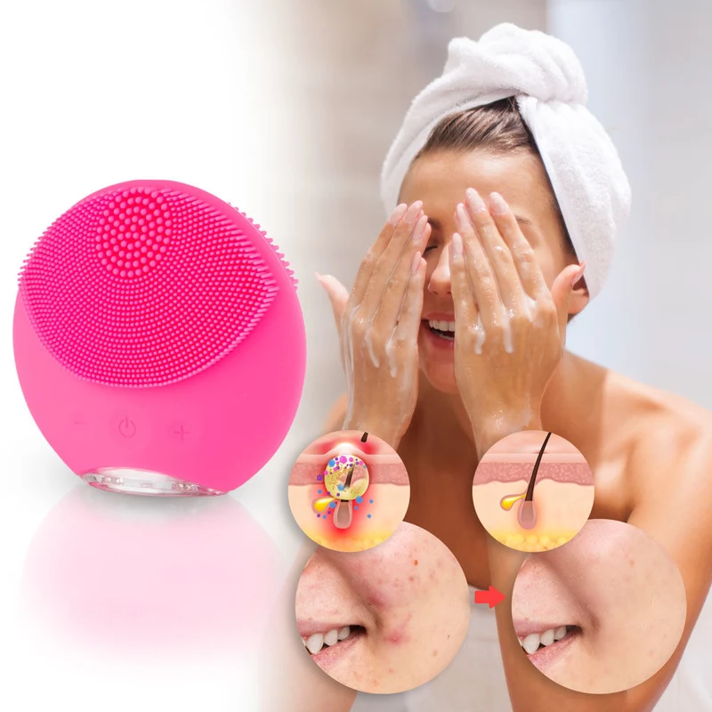 Perie de curatare faciala sonica inSPORTline 23080 (5980) 7