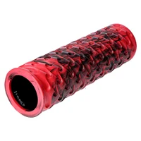 Массажный пилатес-ролл (макс. 150 кг) 45x14 см EVA/PVC HMS FS135 17-39-082 red/black (4150)