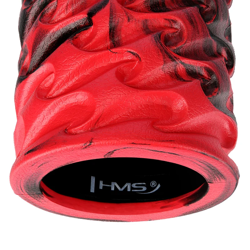 Массажный пилатес-ролл (макс. 150 кг) 45x14 см EVA/PVC HMS FS135 17-39-082 red/black (4150) 3