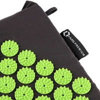 Saltea acupunctura 74x42 cm + perna HMS AKM03 17-44-303 black / green (4142) 4