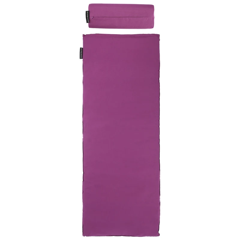 Коврик акупунктурный 125x48 см + подушка HMS AKM04 17-44-307 purple-white (4144) 4