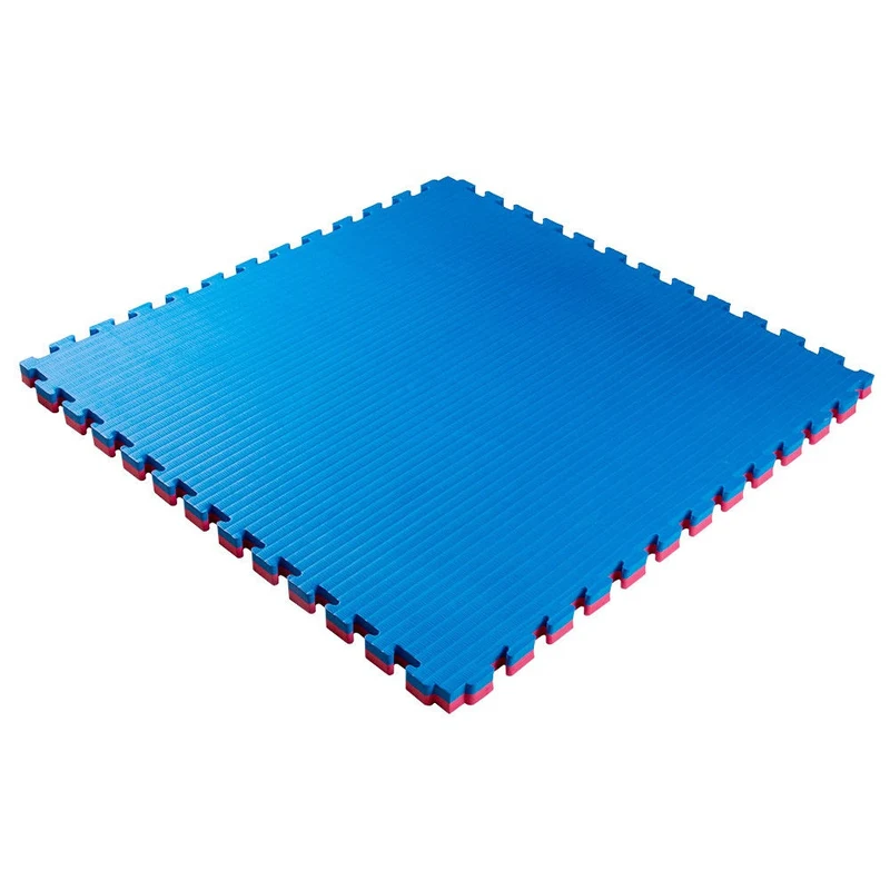 Tatami mat Eva Puzzle 1x1 m, 4 cm, 80 kg/m3 inSPORTline Malmeida 25287-2/5 red-blue (10248) 5