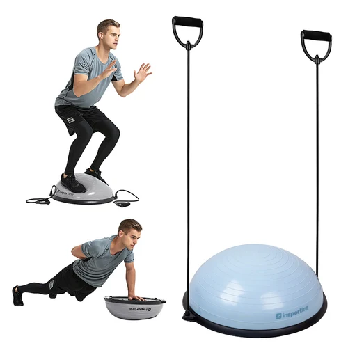 Bosu / Диск для баланса (макс. 200 кг) 57х25 см inSPORTline Dome Uni 17897-5 bright blue (322)