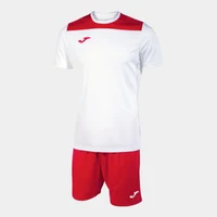 Forma fotbal (maiou + pantaloni scurti) XS Joma Phoenix II white / red (11547)