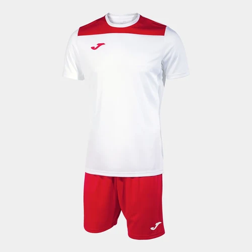 Forma fotbal (maiou + pantaloni scurti) XS Joma Phoenix II white / red (11547)