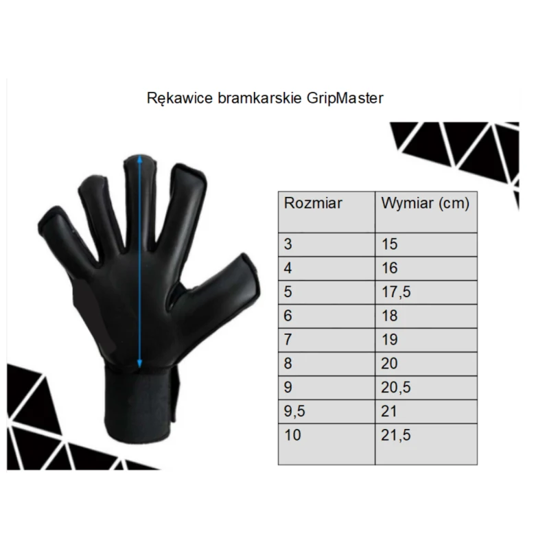 Manusi fotbal portar m.10 Yakimasport GripMaster 100728 (14069) 3