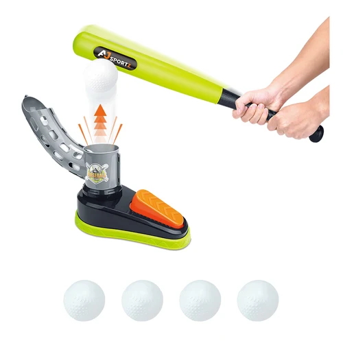 Set de baseball pt copii cu masina de aruncat mingi inSPORTline TBS230 26720 (12912)