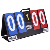 Перекидное табло для спортивных игр, 4 знака (60x30 см) JB100 (11415) 2