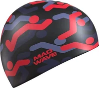 Шапочка для плавания силиконовая MadWave Swimmers M05552 (10707)