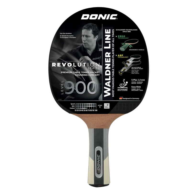 Paleta tenis de masa 2.1 mm, level 900 Donic Waldner 754893 (9258) 2