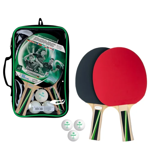 Set tenis masa (2 palete + 3 mingi + husa) 1.5 mm, level 400 Donic Schildkröt Top Teams 788495 (10775)