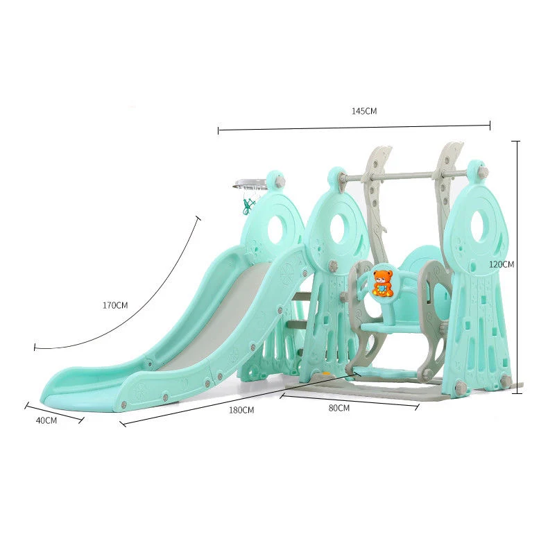 Ansamblu de joaca pt copii 4-in-1 inSPORTline Swingslide IN23243 5
