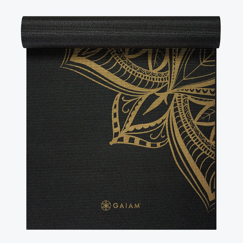Коврик для йоги 173x61x0.6 см PVC Gaiam Bronze Medallion 63418 (5824) 2