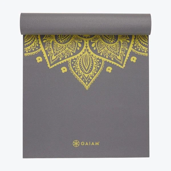Коврик для йоги 173x61x0.6 см PVC Gaiam Citron Sundial 61333 (5808) 2