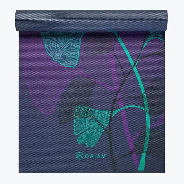 Saltea yoga 173x61x0.6 cm PVC Gaiam Lily Shadows 62433 (5814) 2