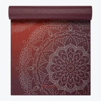 Коврик для йоги 173x61x0.6 см PVC Gaiam Metallic Sunset 63417 (5823) 2