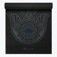 Saltea yoga 173x61x0.4 cm PVC Gaiam Grey Hamsa 61971 (5811) 2