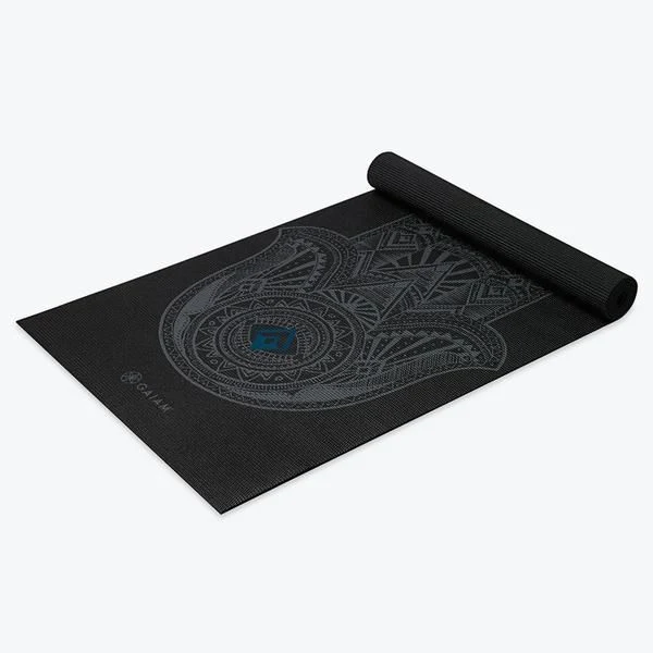 Saltea yoga 173x61x0.4 cm PVC Gaiam Grey Hamsa 61971 (5811) 3