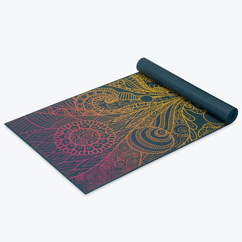 Saltea yoga 173x61x0.4 cm PVC Gaiam Vivid Zest 63414 (5822) 3