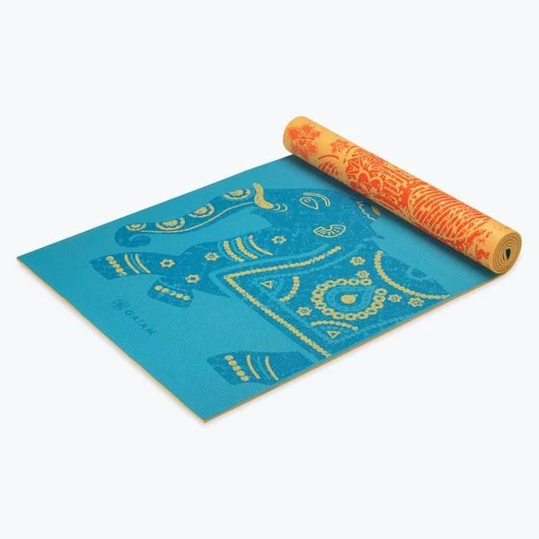 Saltea yoga bilateral 173x61x0.6 cm PVC Gaiam Elephant 61547 (5809) 5