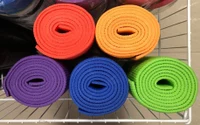 Коврик для йоги с чехлом 173х60х0.6 см PVC  (3730)
