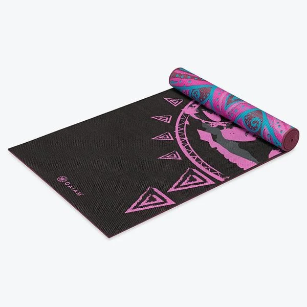 Коврик для йоги двусторонний 173x61x0.6 см PVC Gaiam Be Free 62031 (5812) 6