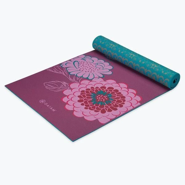 Saltea yoga bilaterala 173x61x0.6 cm PVC Gaiam Kiku 61548 (5810) 5