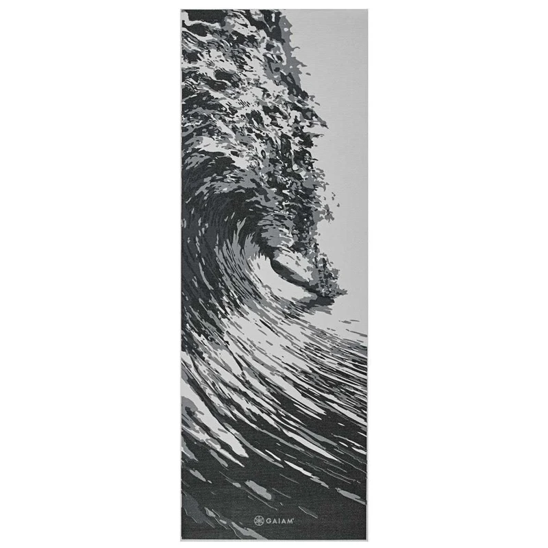 Saltea yoga bilaterala 173x61x0.6 cm PVC Gaiam Spiral Motion 62435 (5815) 2