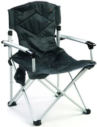 Scaun pliabil pentru odihna si turism KM3808 BLACK STRIPE (1006)