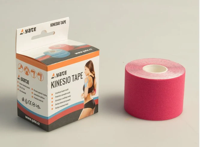 Kinesiotape 5 cm x 5 m Yate SA04726 pink (10858) 2
