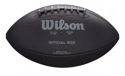 Мяч для американского футбола NFL JET BLACK OFFICIAL SIZE WTF1846XB  Wilson  (3408) 2