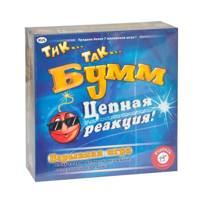 Игра настольная "Тик... Так... Бумм!" (RU) 43183 (9300) 3