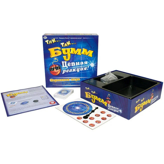 Игра настольная "Тик... Так... Бумм!" (RU) 43183 (9300) 2