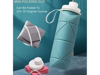 Sticla pliabila din silicon 600 ml 136-18 (10548)