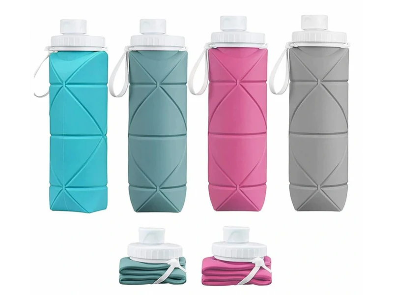 Sticla pliabila din silicon 600 ml 136-18 (10548) 3