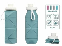 Sticla pliabila din silicon 600 ml 136-18 (10548) 2