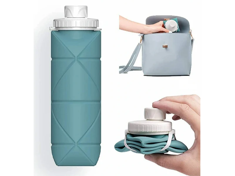 Sticla pliabila din silicon 600 ml 136-18 (10548) 4