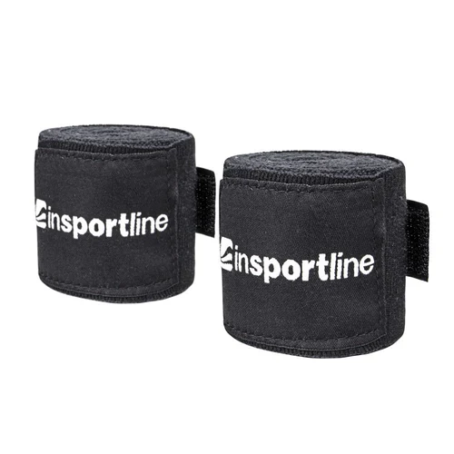 Бинты боксерские 3.5 м (2 шт.) inSPORTline Envolto 22085 black (7267)