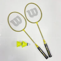 Набор для бадминтона (2 ракетки + 2 воланчика + чехол) Wilson Minions WR065310F2 (5254) 4
