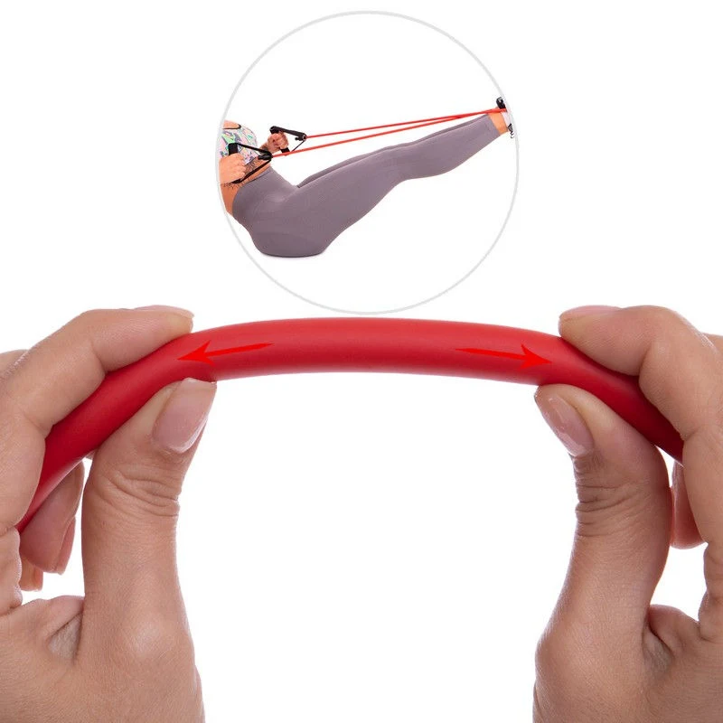 Жгут эластичный трубчатый 10 м, 5х11 мм FI-6253-4 red (10597) 10