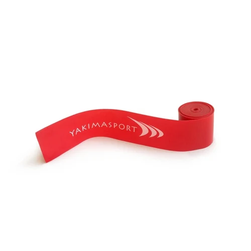 Эспандер ленточный /MEDIUM/ 220х5 см, 1 мм Yakimasport 100287 red (2042)