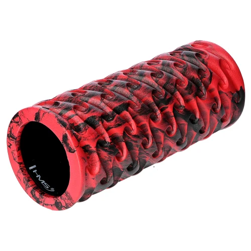 Массажный пилатес-ролл (макс. 150 кг) 33x14 см EVA/PVC HMS FS133 red (13287)